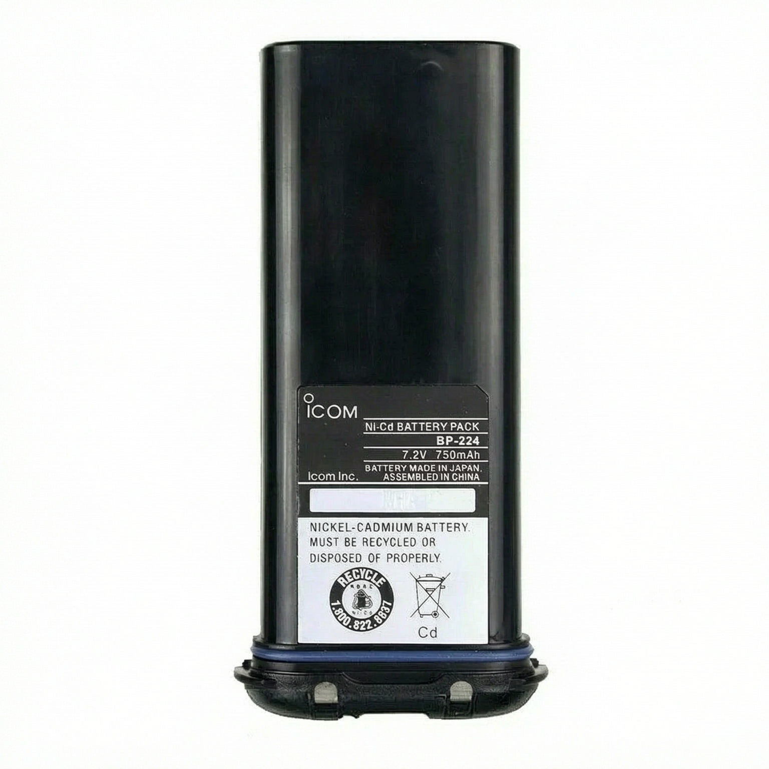 ICOM BP-224 7.2V Ni-Cd 可充电电池组