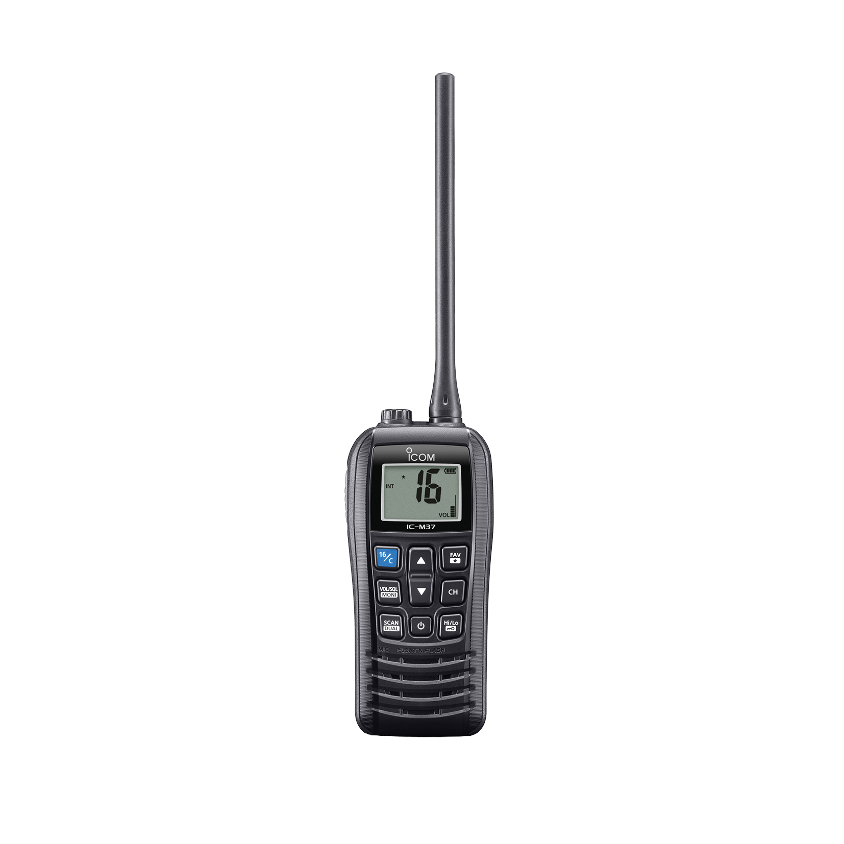 ICOM IC-M37E VHF海事对讲机 船用甚高频手持台