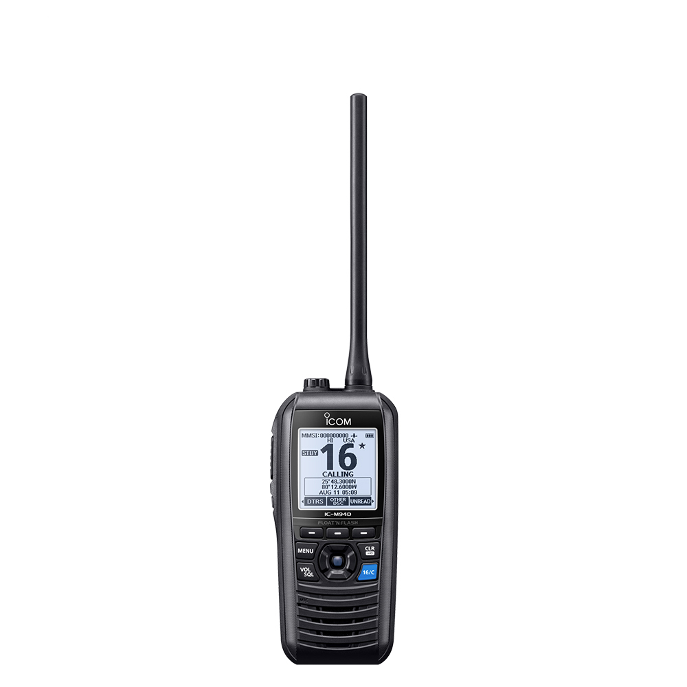 ICOM IC-M94D 船用对讲机 AIS/DSC集成|IPX7防水