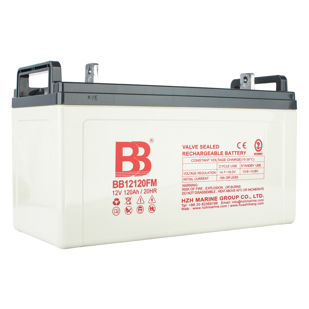 12V120Ah船用深循环蓄电池